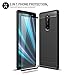 Olixar for Sony Xperia 1 Case with Screen Protector - 360 Full Body Coverage Hard PC - Dual Layer Rugged Heavy Duty Cover - Shockproof Tempered Glass - Sentinel - Black