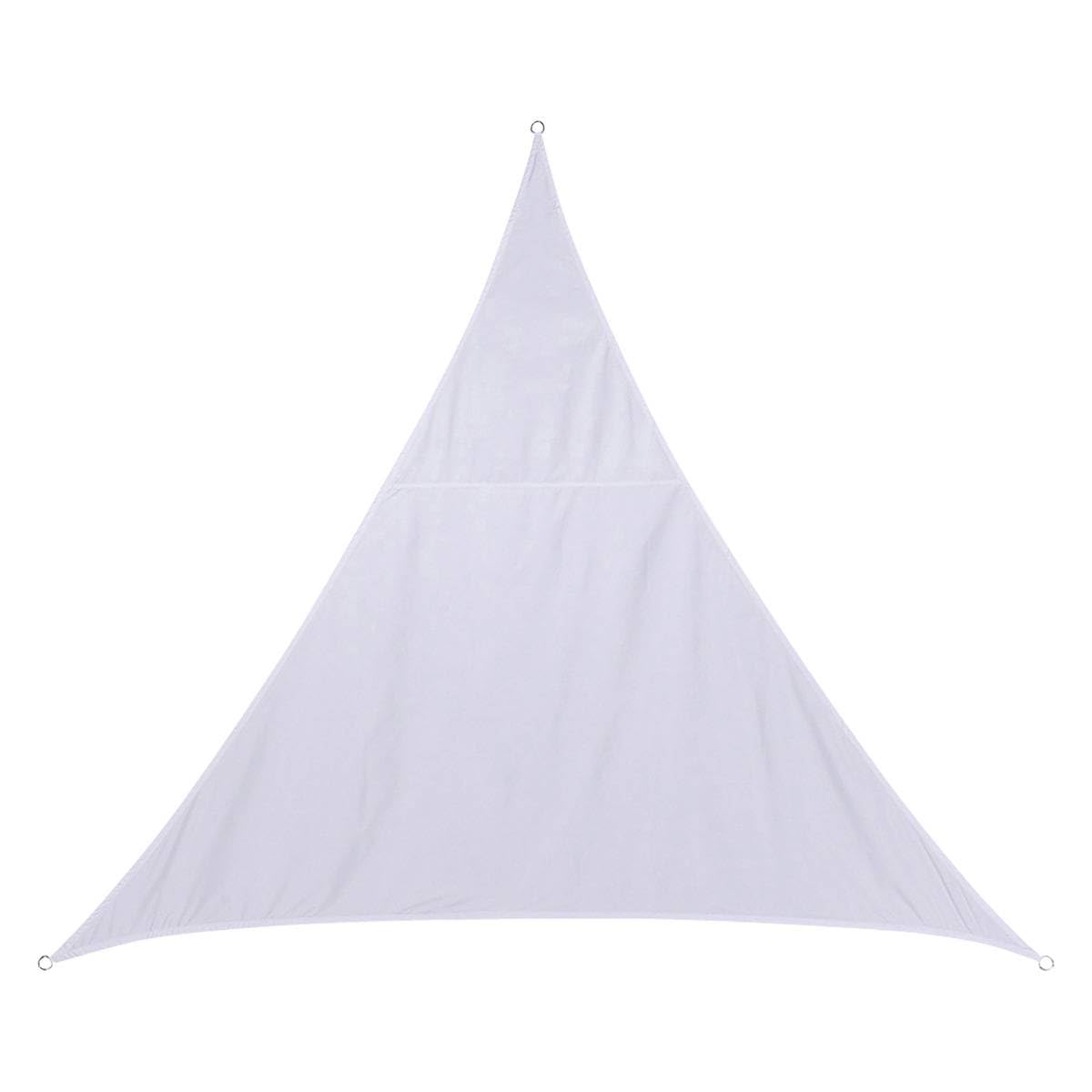 3 x 3 x 3 m for ombrager Hesperide 117746 – Canvas Sun Sail Shade Your Garden, Patio or Balcony – Colours White