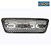 EAG Front Replacement Grille Upper Full Black Grill Fit for 04-08 Ford F-150