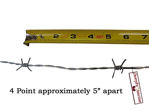 1 25+Feet+Real+Barbed+Wire