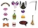 Halloween Photo Booth Props for Party, Assorted Designs (35 Pack)
