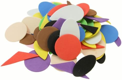 Creation Station CT1066 100 g Craft Foam Assorted Shapes, Pack of 750, 24 x 16.8 x 7.4 cm