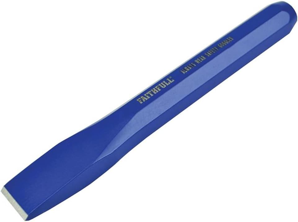 Faithfull Cold Chisel 200 x 25mm Brick Concrete 8in x 1in
