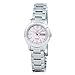 Seiko Women's SYMD91 Stainless Steel Analog with Pink Dial Watch