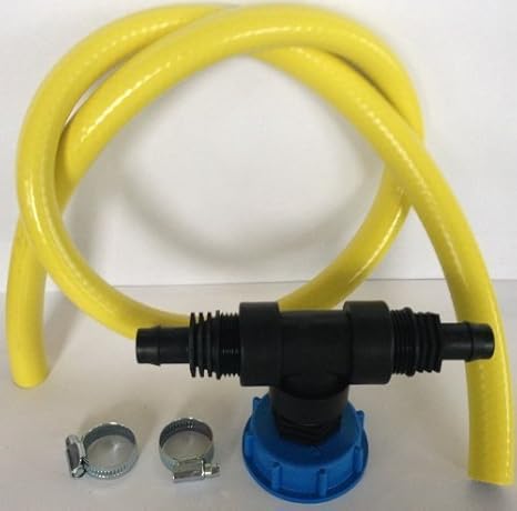 CMTech GmbH Montagetechnik *CM135938787_91G Tankverbindung Verlängerung von 3-8 Fach S60x6, IBC-Container-Zubehör-Regenwasser