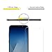 [2-Pack] Samsung Galaxy A8 Plus 2018 Screen Protector, PULEN 0.3MM Slim and 9H Hardness Tempered Glass [Anti-Scratch] [Bubble Free] [Ultra Clear] Extreme Hardness with Lifetime Replacement Warranty