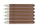 Fine Tip Inking Pens Pigment Liner Pen Archival Ink Fineliner for Illustration Sketching Drawing Comic Manga Writing (Sepia 6 Pack)