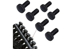 MICOVAY Tremolo Bridge Fine Tuning Screws Replacement Compatible for Floyd Rose Electric Guitar, Pack of 6