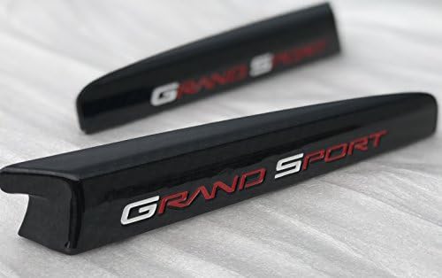 Performance Corvettes 2010-2013 C6 Grand Sport GS Carbon Fiber HydroGraphics and Custom Painted Fender Emblems