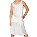 I.C. Collections Little Girls White Sleek Nylon Slip - Tea Length, 6X