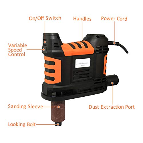 EJWOX Portable Handheld Oscillating Spindle Sander Pricepulse