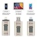 USB Flash Drive 128GB for iPhone Memory Stick [3 in 1] Photo Stick Flash Drive 3.0 nuiflash Thumb Drive Jump Drive Compatible for iPhone/iPad/PC/Android(128GB,Gold)