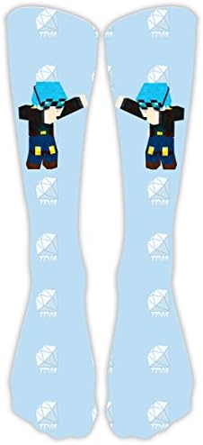 DAB DAN TDM Christmas Unisex Family High Knee Stockings Original Design Long Socks
