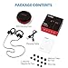 Bluetooth Earpiece, Mpow EM18 Wireless Handsfree Headset V5.0 w/Dual CVC 8.0 Noise Cancelling Mics/24 Hrs Talk Time, Single Ear Bluetooth Headset for Cellphones/Workout/Truck Driver/Business