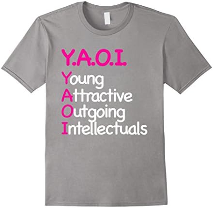Men's Yaoi Shirt Small Slate