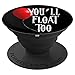You'll Float Too - King Of Horror Red Balloon - PopSockets Grip and Stand for Phones and Tablets