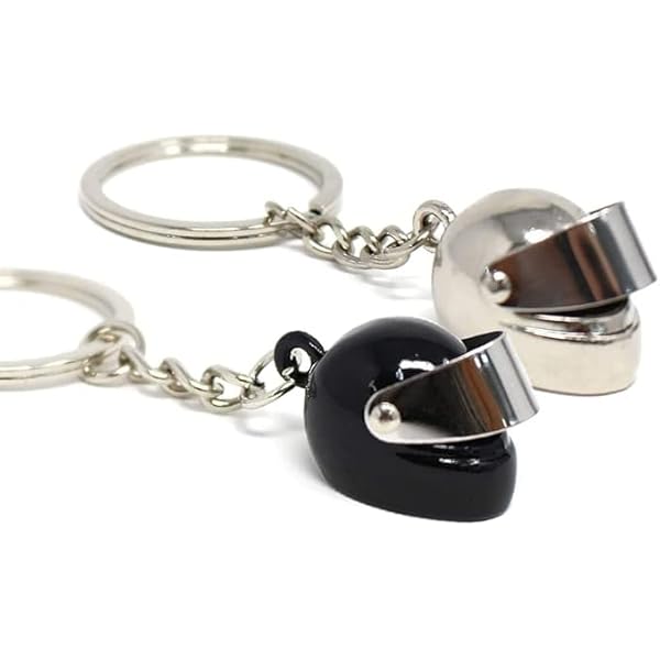 Amazon.com: 4PCS Mini Motorcycle Helmet Keychain Funny
