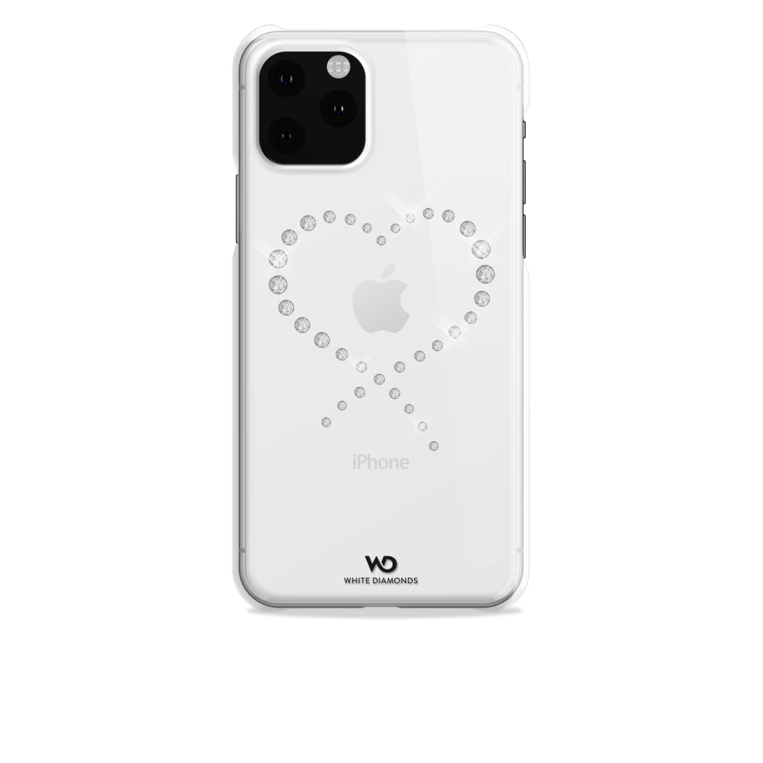 WHITE DIAMONDS Hama Eternity Protective Case for Apple iPhone 11 Pro Lightweight Polycarbonate Crystal