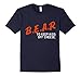 Mens Chicago Football Shirt - B.E.A.R. off the CHEESE Funny DARE 3XL Navy
