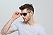 Yougarr Group polarized men's sunglasses for men with Half Metal Frame (Black Lens & Black Frame, 4)