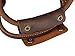 Polare 20'' Rugged Full Grain Leather Weekender Duffel Overnight Bag Carry On Gym Bag For Men
