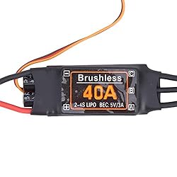 VGEBY Brushless ESC, 40A RC Brushless Motor