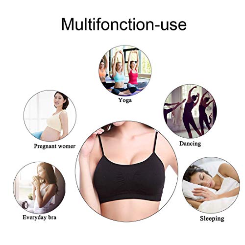 Sports-Style-Bra-Comfort-Bra-Seamless-Women-Lady-Athletic-Solid-Wrap-Chest-Strap-Vest-Tops-Bra