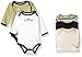 Luvable Friends Unisex Baby Cotton Long-Sleeve Bodysuits, Dinosaur, 9-12 Months