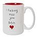 Artisan Owl I Fucking Miss You Bitch Mug –15 oz Ceramic CFunny Long Distance Friendship Cup for Best Friend & Bestie