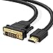 UGREEN HDMI DVI Cable 1080P Full HD HDMI Male to DVI Male Adapter Two Way Compatible with PS4 PS3 Xbox One Xbox 360 TV Box HDTV PC Ultrabook Blu Ray Player (2M)
