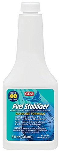 CRC 6161 Marine Fuel Stabilizer - Gasoline, 8 Fl Oz