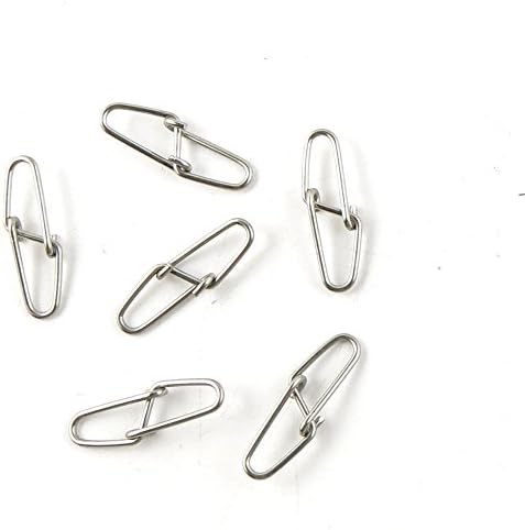 釣りスイベルsea Terminal Tackleクリップコネクタソリッドcoastlock一括ロットダブルスナップテスト45