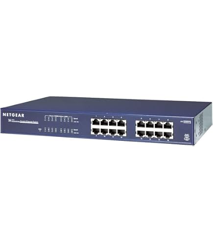 Amazon.com: Netgear JGS516 ProSafe 16 Port Gigabit Ethernet