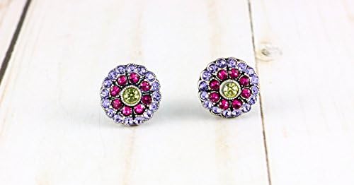 Enchanted Ella Embellished Crystal Earrings are made with Genuine Swarovski Crystals. These elegant earrings are designed with a super colorful palette to get you noticed!