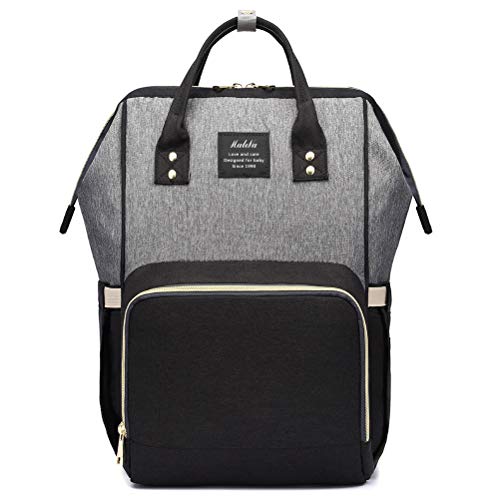 HaloVa Diaper Bag, Baby Nappy Bag, Large Capacity Mommy Daddy Travel Backpack