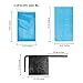 Idefair TM 12 PCS Disposable Urine Bags Camping Pee Bags Portable Unisex Emergency Toilet Pouch for Traffic Jam Inpatients Car Traveling Sickness Vomit