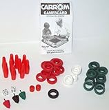 Equipment Pack for Carrom® Game Board - Complete Carrom Board Game Piece Set
