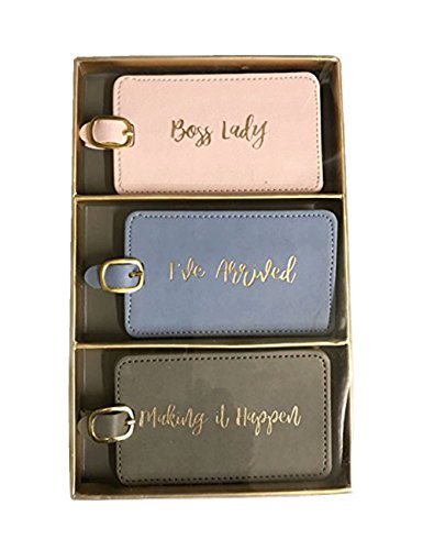 Eccolo World Traveler Luggage Tags Various Designs (Boss Lady)
