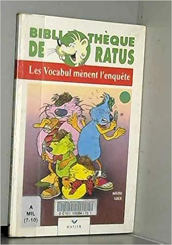 couverture de : Les Vocabul m&egrave;nent l'enqu&ecirc;te*