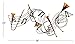 Deco 79 Metal Musical Notes Home Wall Decor Wall Sculpture with Trumpets, Wall Art 39