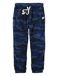 Carter 's Boys' 2T-8 pantalones Joggers de forro polar