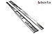 10 Pack Berta Full Extension Soft/Self Close Ball Bearing Side Mount Drawer Slides 18-Inch 100Lb Load Rating (10 Pairs)