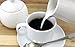 White Ceramic Cream & Sugar 2-Piece Serving Set for Coffee & Tea; Elegant, Affordable Pitcher and Sugar Bowl Stoneware Set
