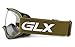 GLX DOT Youth Kids Motocross Dirt Bike Helmet BMX ATV Off-Road Motorcycle Helmet+Gloves+Goggles (Large, Camouflage Green)