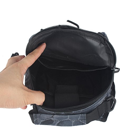 Innturt Tactical Sling Bag Assault Pack Gear Backpack (Python Black)