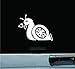Keen JDM Boosted Snail Decal Turbo Turbocharger Boost PSI Vinyl Sticker | 5 X 4 in Decal