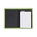 Samsill Fashion Portfolio for Women, Diamond Deboss Design, Junior Size Writing Pad, 5 x 8 inches (Lime Green)