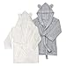 Natemia Extra Soft Bamboo Hooded Bathrobe for Kids Super Absorbent and Hypoallergenic | Ideal Baby Registry Gift