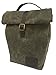 Insulated Waxed Canvas Lunch Bag For Men, Women | Perfect For Work. Professional, Practical, Stylish | Reusable. Keeps Food Cold. Easy To Carry (Alpine Green)