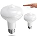QPAU E27 9W 18 LED PIR Motion Sensor Bulb, Warm White